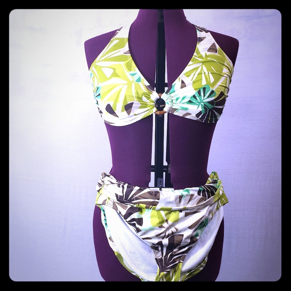 Eddie Bauer 2 piece bathing suit